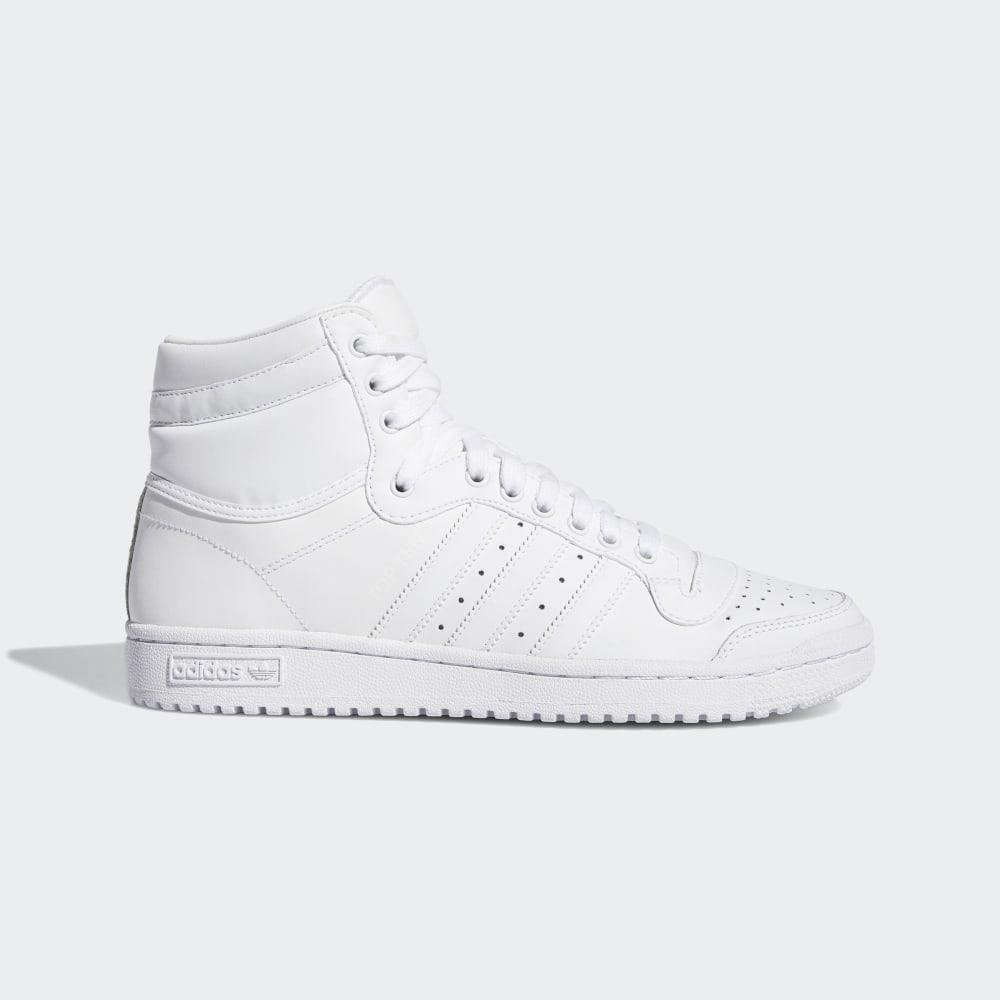 Adidas Men's Top Ten Hi Originals Shoes White Ireland S84596